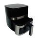 Аэрогриль на 2 тена с чашей 12,5л Prime Kitchen AF90122DTW Черный с серым
