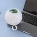 Колонка Bluetooth куля з функцією speakerphone з радіо TG337 Біла