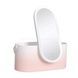 Органайзер для косметики с зеркалом от USB с подсветкой Cosmetic Mirror Розовый