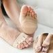 Жіночі підлоги шкарпетки Five-Finger Invisible Socks До PAIN PATCH Бежеві