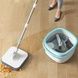 Швабра с ведром квадратная Mop with bucket K10 Белая