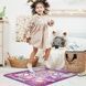 Интерактивный музыкальный танцевальный коврик Dansing Playmat Розовый