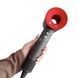 Фен-стайлер для волос 5 насадок 5в1 1600Вт Super Hair Dryer Fan Серый с красным