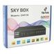 Цифровой тюнер с дисплеем и пультом управления универсальный DVB-T2 SKY BOX ZAR139 Черный