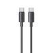 Кабель Usams SJ711 Type-C To Type-C 60W Fast Charging black