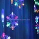 Снежинка LED 30см C-8 Мультиколор