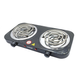 Электроплита спиральная на 2 комфорки Hot Plate A-PLUS Черная