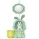 Лампа детская аккумуляторная настольная с LED подсветкой 3in1 Rabbit Зеленая