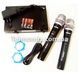 Радіосистема 2 мікрофони Shure AWM-505R Чорна