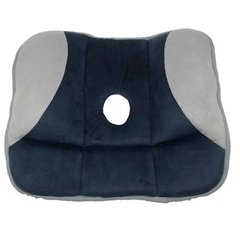 Подушка ортопедична для спини та хребта гіпоалергенна Pure Posture Синя