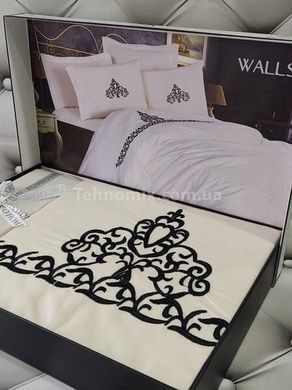 Постельное белье с вышивкой Romeo Nak.Walls Ранфорс Хлопок Евро размер