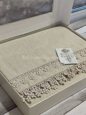Скатерть Tabe ELEGANT 160х220см Лен/Полиэстер