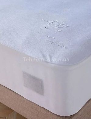 Наматрацник на гумці водонепромокальний Kirmizi home 100х200см Велюрова поверхня