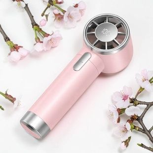 Вентилятор мини ручной аккумуляторный DS1013 Розовый