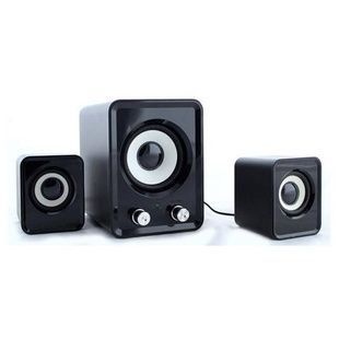 Компьютерные колонки с сабвуфером FT-202 mini 2.1 Черные