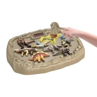 Игрушка стукалка Динозавры с подсветкой и музыкой