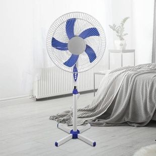 Вентилятор напольный трехскоростной RAINBERG RB-1601 Белый