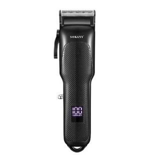 Машинка для стрижки волосся акумуляторна 2000 mAh Sokany SK-16034 Чорна