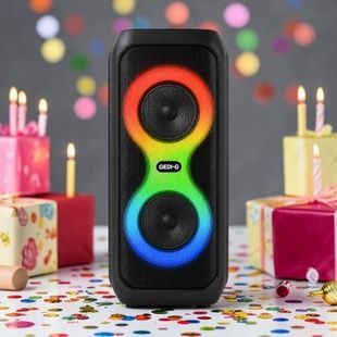 Bluetooth-колонка аккумуляторная USB, TF-карта, AUX 10Вт Gedi-2413 Черная