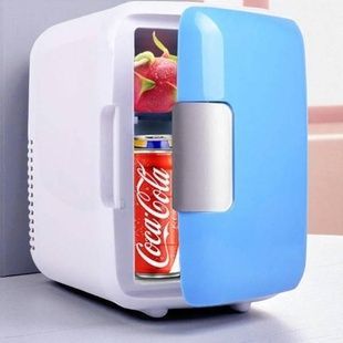 Автохолодильник портативний 4л в прикурювачі Car refrigerator AND LY-898 Білий з блакитним