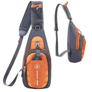 Сумка-бананка спортивная City Bag Оранжевая