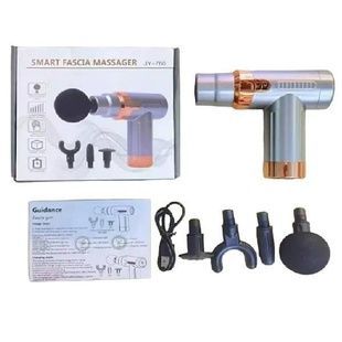 Масажний пістолет для м'язів Massage Gun JY760 Сірий