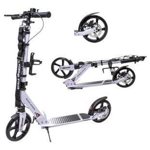 Самокат двухколесный на дисковых тормозах Scale Sports SS-12 Белый