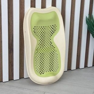 Підставка у ванну для купання малюків 27х52х20см BM-12074 Bimbo Біла з салатовим