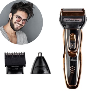 Набір для стрижки 3в1 Gemei GM 595 Hair Trimmer Золото