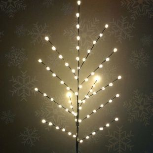 Світлодіодне дерево 1,5м 72LED Теплий білий