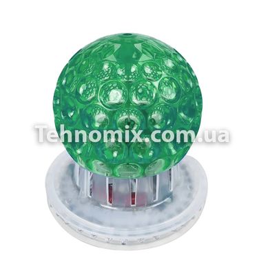 Лампа кулю на підставці з обертовими кулею RGB RD 5024 Зелений