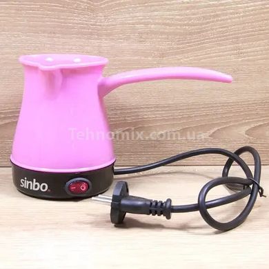 Турка электрическая Sinbo SCM-2928 0,4л 1000Вт Розовая