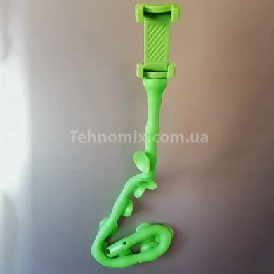 Тримач для телефону у вигляді гусениці Cute Worm Lazy Phone Holder Зелений