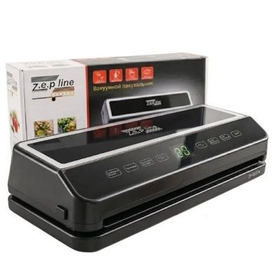 Вакуумный упаковщик Zepline ZP-00374 с сенсорным управлением 200Вт Чёрный