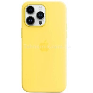 Чехол для смартфона Silicone Full Case AAA MagSafe IC for iPhone 14 Pro Max Canary Yellow