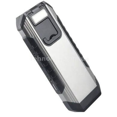 Powerbank-фонарик с карабином 4000 мАч Серый