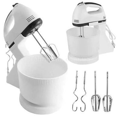 Миксер Rainberg RB-1005 7 скоростей с чашей 2л 500Вт Черный