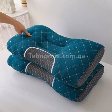 Подушка ортопедическая с мягким синтетическим наполнителем 70*40см pillow-02