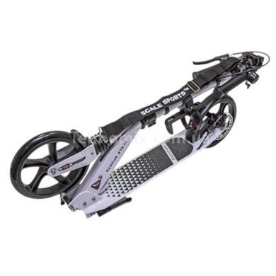 Самокат двухколесный на дисковых тормозах Scale Sports SS-12 Белый