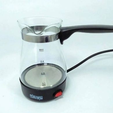 Турка електрична скляна DSP KA 3037 Чорна