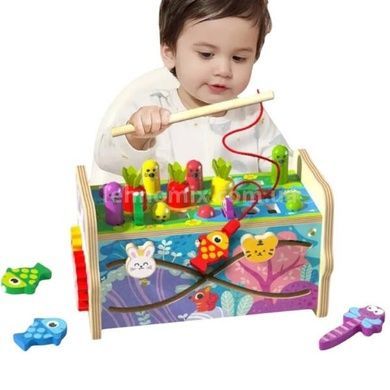 Игра развивающая Рыбалка и огород C 68266