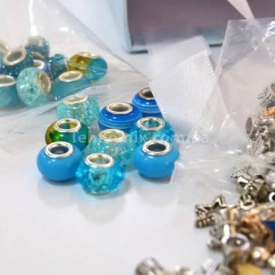 Набор для создания браслетов PANDORA THE BEST DLS 1103 Голубой