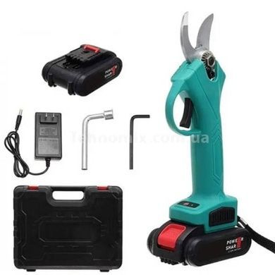 Секатор акумуляторний DOMOTEC 68V в кейсі, 2 акумулятори