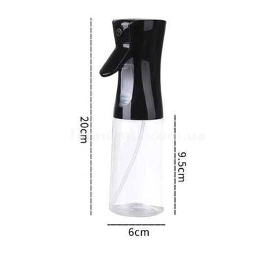 Пляшечка для олії з розпилювачем Oil Bottle Чорна