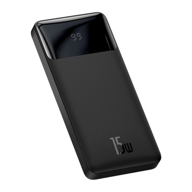 Внешний аккумулятор Baseus Bipow Digital Display Power Bank 10000mAh 15W Black