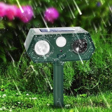 Отпугиватель животных/грызунов/птиц Outdoor Solar Animal Repeller