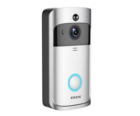 Видео домофон Eken V5 Wi-Fi Smart Doorbell Серый