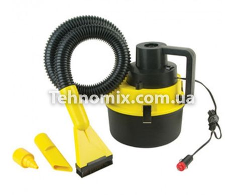 Автомобильный пылесос для сухой и влажной уборки The Black Multifuction Wet and Dry Vacuum