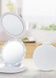 Складное зеркало с LED подсветкой Large LED Mirror ECLIPSE + Подарок
