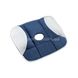 Подушка ортопедическая для спины и позвоночника гипоаллергенная Pure Posture Синяя